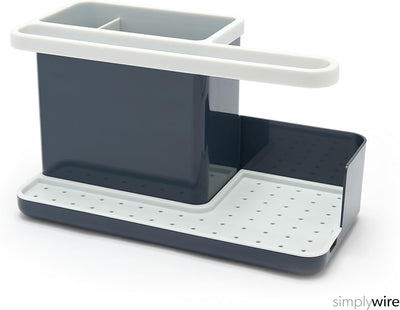 simplywire – Sink Tidy/Caddy – Kitchen Sink Organiser – Removable Drip Tray