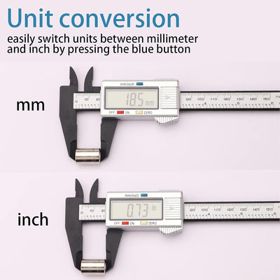 Digital Vernier Caliper,150mm 6 Inch Electronic Micrometer Caliper