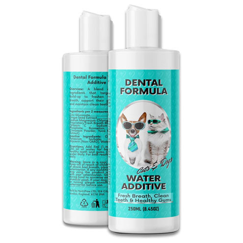 NutriPaw Dental Formula Water Additive For Dogs & Cats