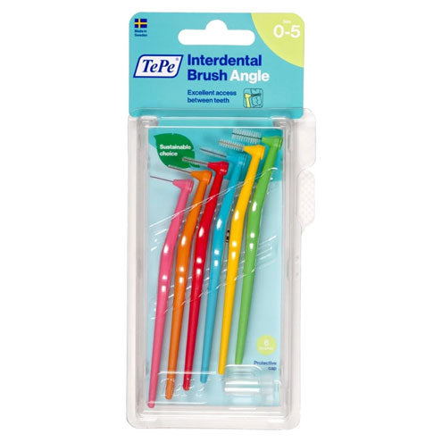 TePe Angle Interdental Brushes Mixed Pack / Samples of Every Size